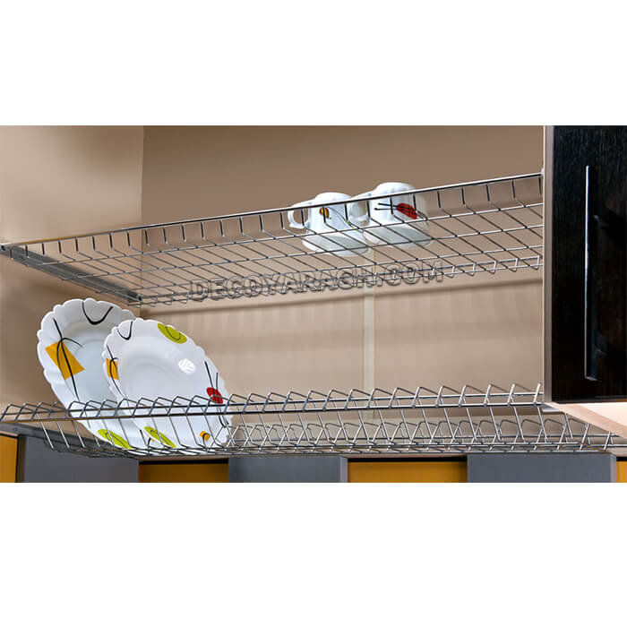 آبچکان کابینت چوبی دو طبقه آبکاری بهینه یونیت 60 سانت آبچکان کابینت چوبی دو طبقه آبکاری بهینه یونیت 60 سانت