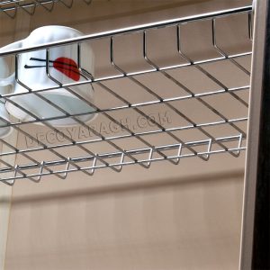 جنس آبچکان کابینت چوبی دو طبقه بهینه یونیت 60 سانت