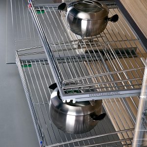 سبد ریلی جا قابلمه بهینه ریل ساچمه ای یونیت 60 سانت