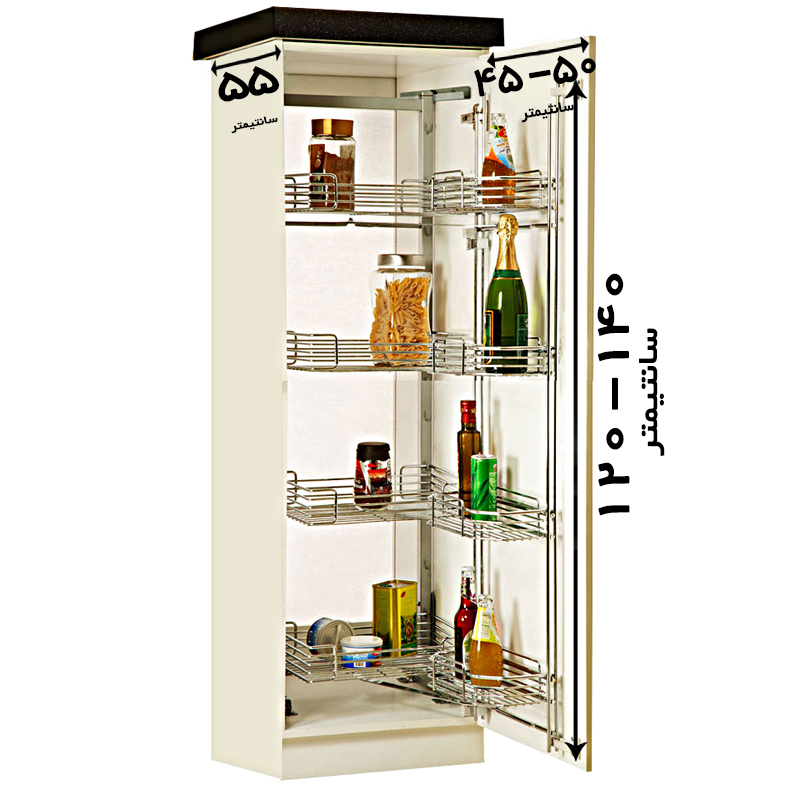 سبد سوپر یخچالی بهینه با ارتفاع 140-120 سانت و یونیت 50-45 سانت سبد سوپر یخچالی بهینه با ارتفاع 140-120 سانت و یونیت 50-45 سانت