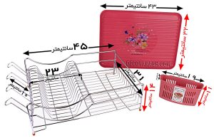 ابعاد آبچکان رومیزی تک سازان مدل 108