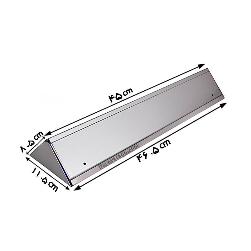 پریز روکار کابینت ملونی مدل 10010 سیلور پریز روکار کابینت ملونی مدل 10010 سیلور
